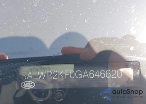 2016 Land Rover Range Rover Sport 3.0L V6 Turbocharged Diesel Hse Td6 from USA, damaged, VIN SALWR2KF0GA646620